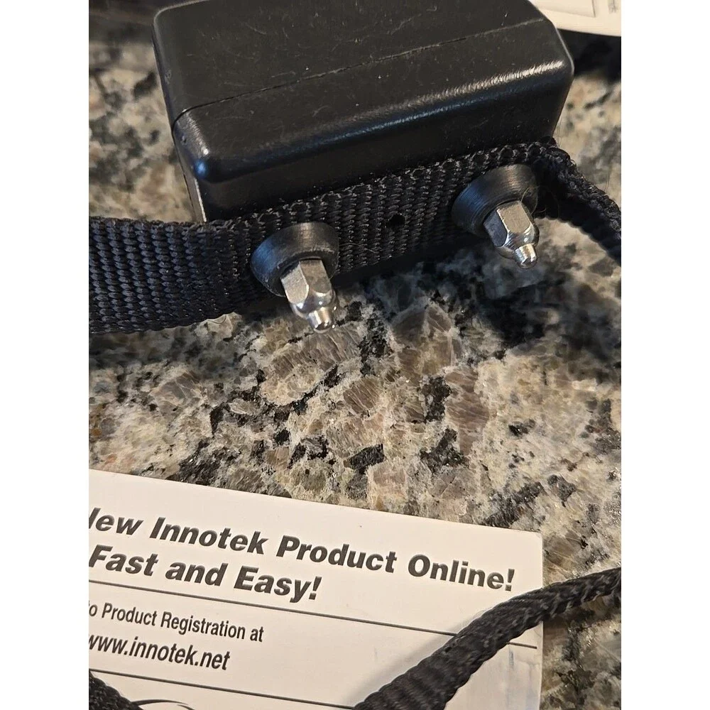 INNOTEK Automatic No-Bark Adjustable Dog Collar BC-50B - Open Box Complete